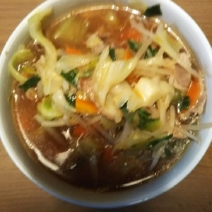 野菜たっぷり★☆サッポロ一番みそラーメン☆★